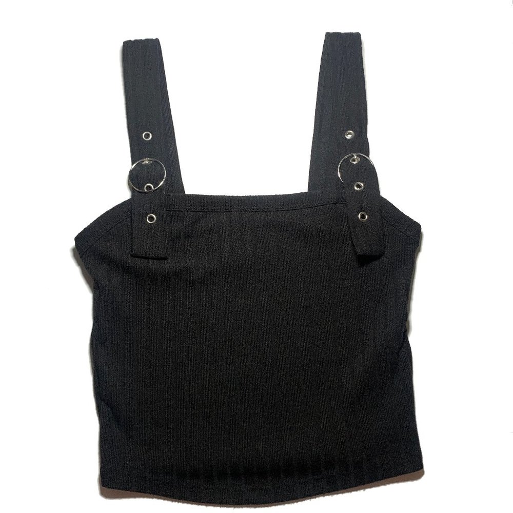 hollister cropped tank top